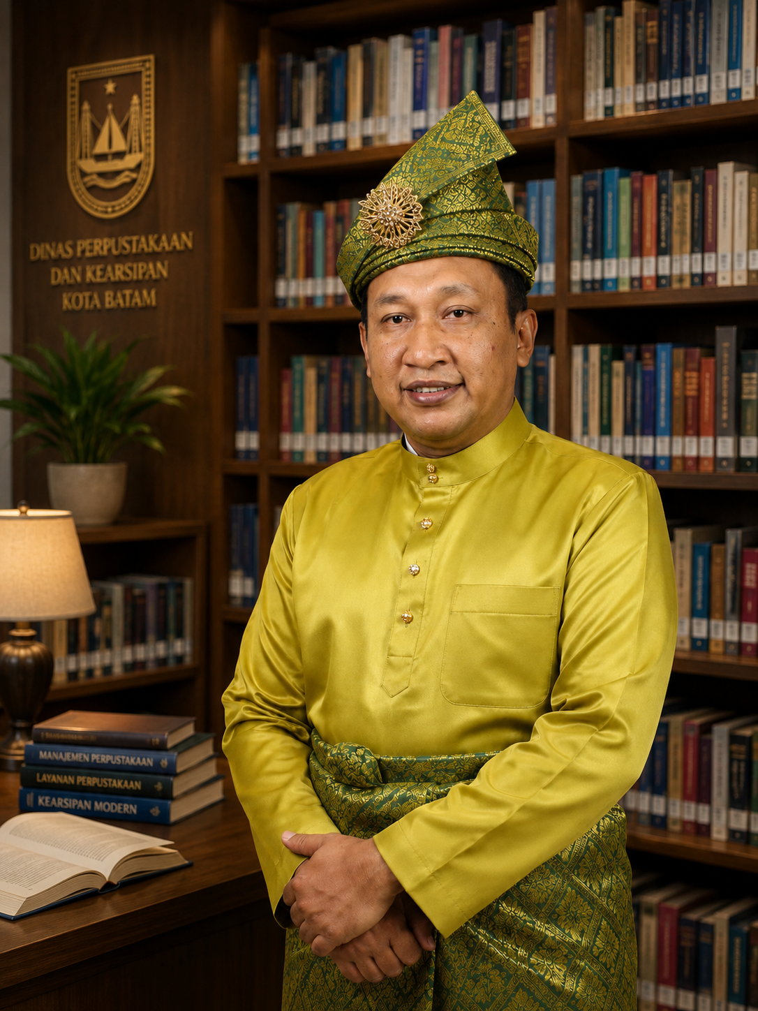 Kepala Dinas Perpustakaan dan Kearsipan Kota Batam
